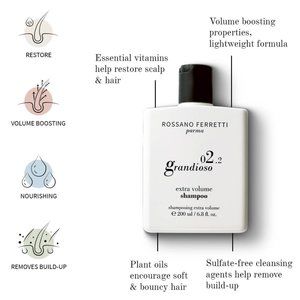 Rossano Ferretti	Extra Volume Shampoo 200ml 6.8oz NWT